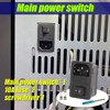 Main Power Switch Fit for ComfortBilt Pellet Stoves, Compatible with