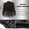 12A 3 Human Hair Bundles 20 22 24 Inch Deep