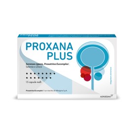 Proxana Plus, Integratore a Base di Serenoa Repens, Licopene, Epigallocatechin Gallato, Acido Ellagico, Selenio e Zinco, Svolge Effetti Favorevoli sulle Funzioni della Prostata, 15 Capsule Molli