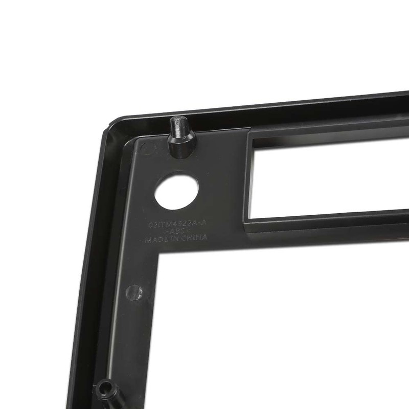 G-PLUS Radio Face Plate w/Red Trim Compatible with El Camino