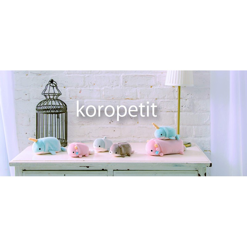 LIV HEART Pouch Koropuchi Series Aquamie Shark (Approx. 14 cm