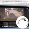 RATCHROLL Front Rear View Camera Adapter Wire Harness Cable 4