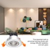 LightingWill 2inch LED Dimmable Downlight, 3W COB Recessed Ceiling Light,