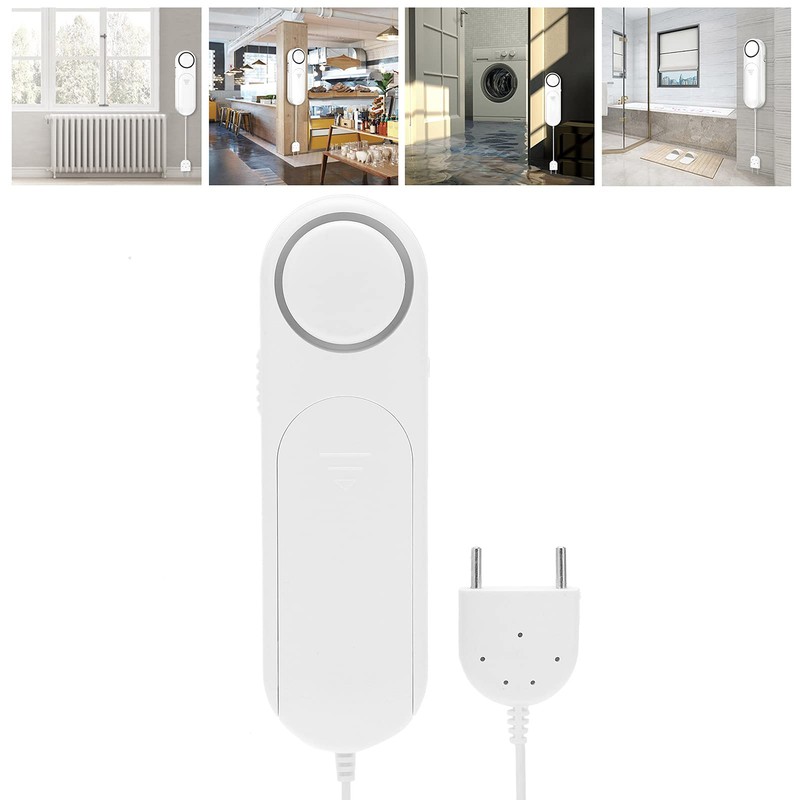 Water Leak Detector Sensor Alarm, Smart Water Leak Detector, 120dB