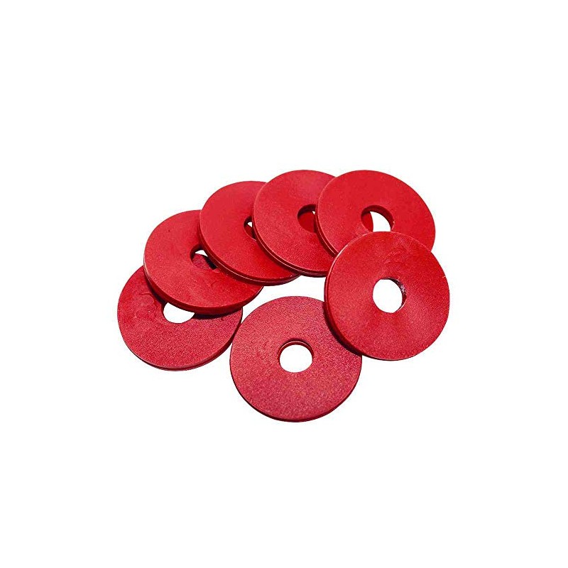 Bormioli Rocco Bottle Gaskets, Bag of 50 Food Storage, Red