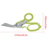 Emergency Response Shears Stainless Steel Multifunctional Foldable Scissors Pliers for