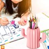 Maíz Organizador Brochas Porta Lapices Escritorio Cactus Kawaii