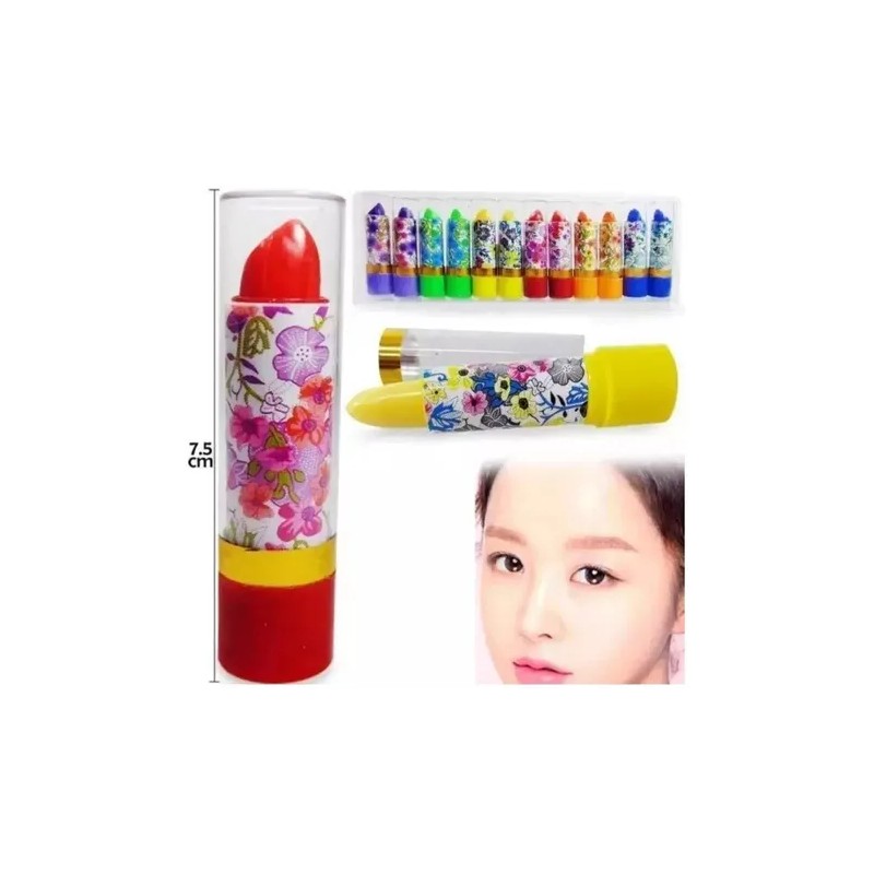 Labiales Mágicos Florales Para Labios Con Aroma 12 Piezas
