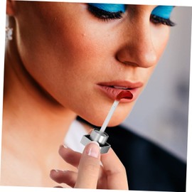 Healvian 6pcs Empty Lip Gloss Bottles Plastic Lip Gloss Tubes Tight Lid Refillable