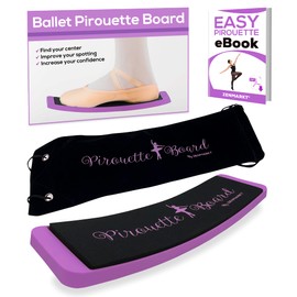 Ballet Spin Turn Board for Dance - Pirouette Board for Figure Skating - Training Equipment for Dancers - Make Your Turns, Pirouette and Balance Better - Training Practicing Tool Releve Platform