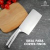 Importeek 15pz Cuchillo Taquero Hacha Carnicero Cocina Chef 7''
