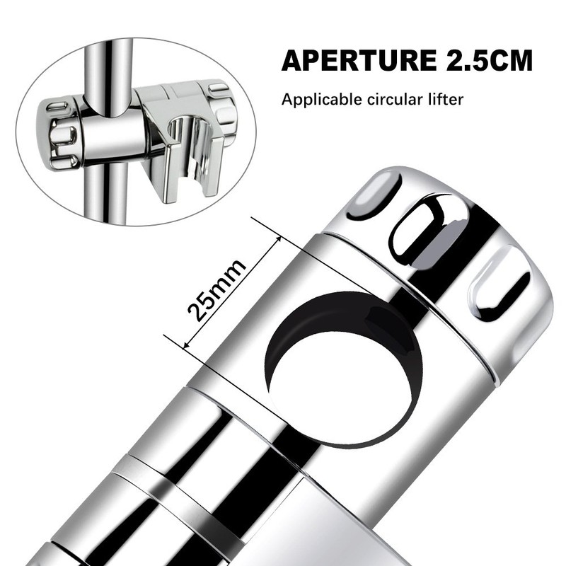 Rusee Shower Head Holder, Slider Bar, Wall Bar, 25 mm