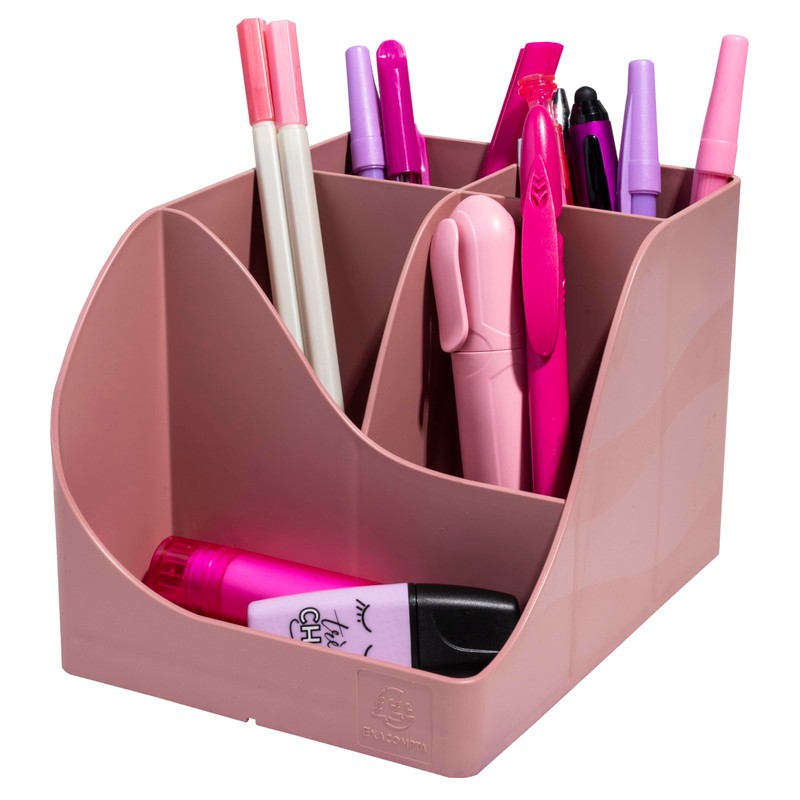 Exacompta 69538D Pen Wave Skandi Reycling Plastic Pen Holder with