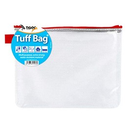 Tiger tuff bag foolscap A4+ size single bag - assorted colours