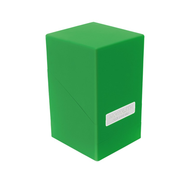 Ultimate Guard Standard Size 100 Plus Monolith Deck Case (Green)