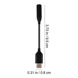 Gatuida -c Earphone Adapter Mini 3.5mm Converter for Audio Charging Compatible