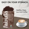 Fabula Low Acid Coffee, USDA Organic Ground Coffee Medium Roast