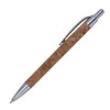noTrash2003 Set of 10 Retractable Ballpoint Pens with Cork Barrel