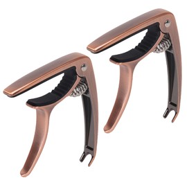 Bestgle Guitar Capo Acoustic Capo One-Touch Guitar Capo Zinc Alloy Guitar Capo for Acoustic & Electric Guitars with Good Touch and Fret Free Buzz and Durable