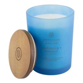 Chesapeake Bay Candle Scented Candle, Confidence + Freedom (Oak Moss Amber), Medium, Home Décor