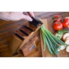 ZYLISS Control Wooden Knife Block - Kitchen Cutlery Storage -