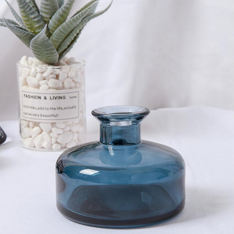 200 ml/6.7 oz Empty Glass Diffuser Bottles Refillable Aromatherapy Jar