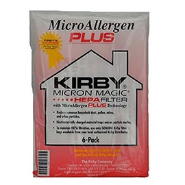 Kirby 204814G Micron Magic Plus Paper Bag, Brown