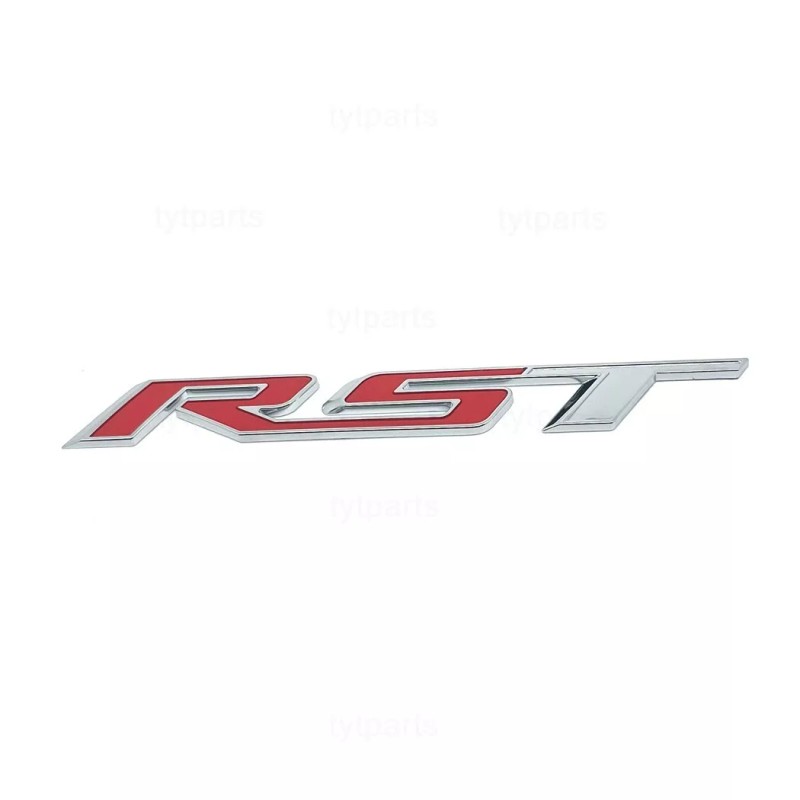 General Motors 1PC Tailgate RST Emblem Fit 2021-2024 Chevy Silverado