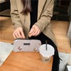 Lovely Embroidery Pattern Pencil Case Cotton Cloth Pen Bag Multipurpose