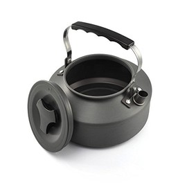 Ganzoo Camping Kettle Tea Maker Made of Extremely Light Anodised Aluminium Brand