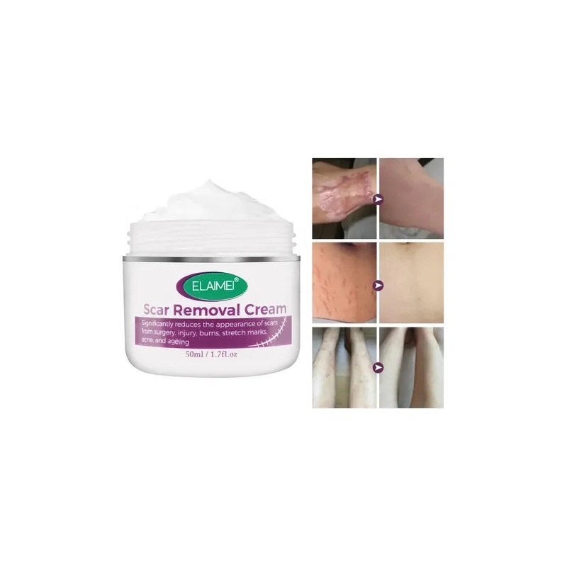 Crema Cicatrices Antimanchas Elaimei Hipoalergénica Sin Parabenos 50ml