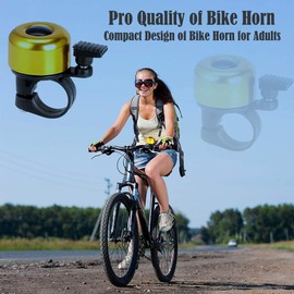 Bike Bell,Bicycle Bells for Adults and Kids,Crisp Loud Melodious Sound,Bicycle Bell with Loud and Crisp Clear Sound for Road and Mountain Bike Ring Bell