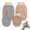 Juego Piezas Bolsa Jabón Malla Texturizada Guante Exfoliante Baño Manoplas