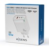 AISENS - ASCH-65W3P007-W - Charger GAN 65W, 2XUSB-C PD3.0 QC4.0,