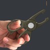 Fish Pliers Hook Remover,Small Split Ring Pliers - Serrated Split
