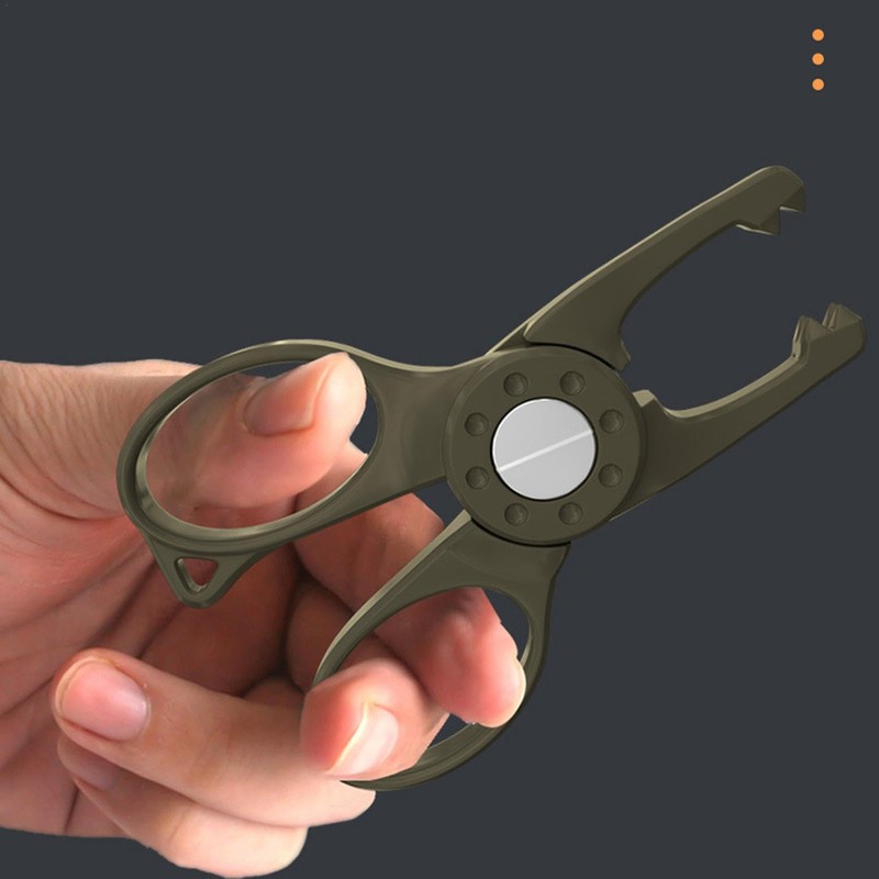 Fish Pliers Hook Remover,Small Split Ring Pliers - Serrated Split