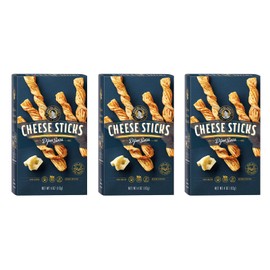 John Wm. Macy - Dijon Swiss CheeseSticks - Hand Crafted, Non GMO, and Nothing Artificial - Made with Real Cheese - 4 oz. Cartons - 3 Pack
