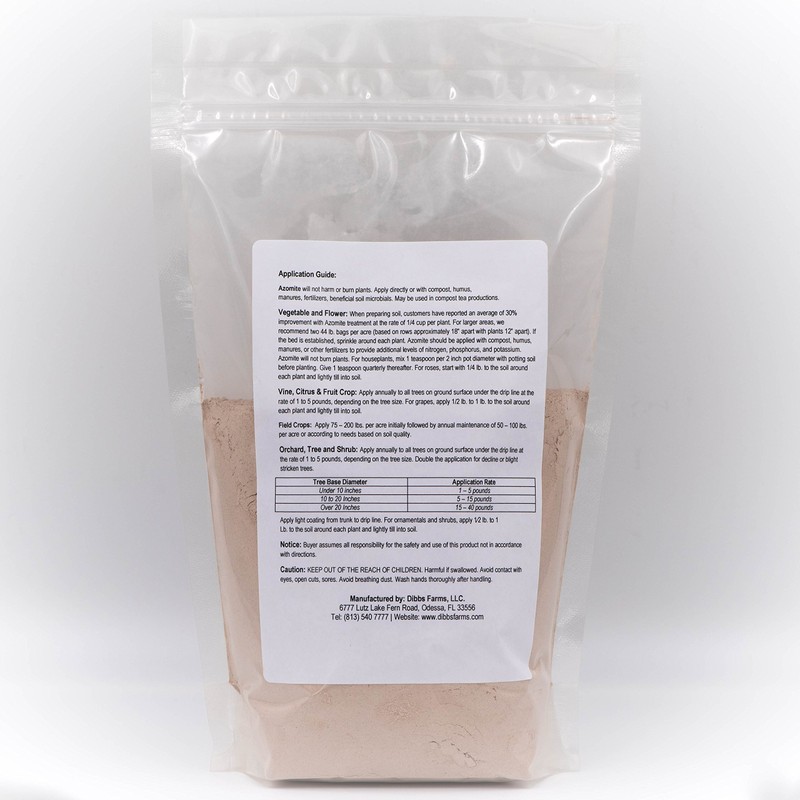 Dibbs Farms Organic Azomite Trace Minerals - 2 Lbs.