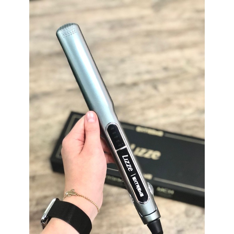 Professional Flat Iron Hair Straightener-Dual Voltage Volumizing Nano Technology-Titanium Hair