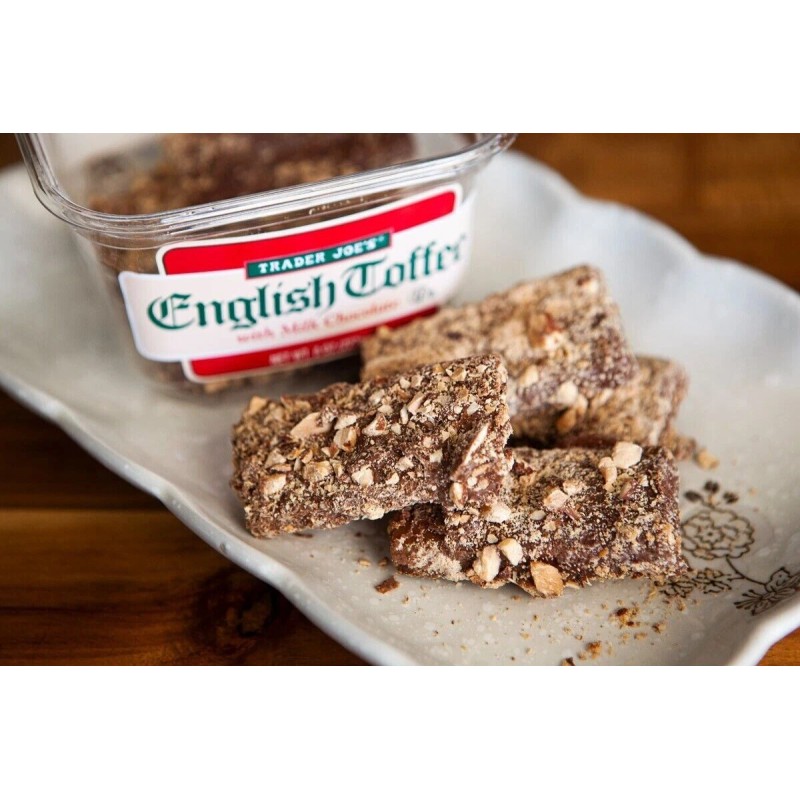 Trader Joe's English Toffee with Milk Chocolate 8 oz