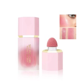 Qwesure Xixi Nourishing Rouge Gel Face Nourishing Flower Gel Natural Look Dewy Liquid Blush Lightweight, Breathable, Long-Lasting, Smudge-Proof Blush Liquid Rouge Multi-Purpose Stick