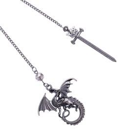 Berirexrion Fourth Wing Sword Bookmark - Fantasy Dragon Aesthetic Metal Book Markers Reading Men Boys Funny Cool Unique Inspirational Black Bookmarks Gift for Bookish Bookworm Readers Friends Birthday