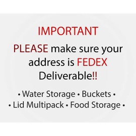 6 Gallon Samson Stackers, White, 6 Pack (30 Gallons), Emergency Water Storage Kit - New! - Clean! - Boxed! Bonus Spigot