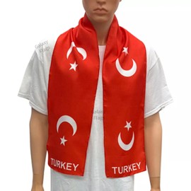 Unbranded Turkey Scarf / Turkey Flag Scarf / Turkey Scarves