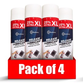 Silicone Mold Release Spray (Silicone-Based) (4x16.9 floz/500ml) - Resin & Epoxy Release Agent for Smooth Mold Removal with Ease, Universal Use on Almost All Molds