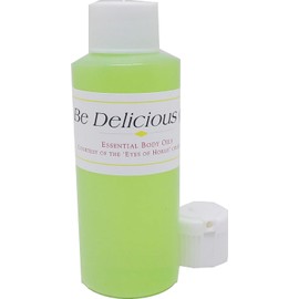 TCEShop Be Delicious - Type DK For Women Scented Body Oil Fragrance [Flip Cap - Light Green - 2 oz.] - ID#24681