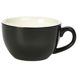 Genware Royal Bowl Shaped Cup Black 6oz / 170ml