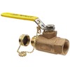 Apollo 70-100-HC Series Bronze Ball Valve, Two Piece, Inline, Lever,
