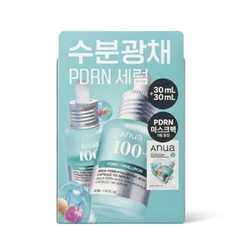 Moajeong Dream Partners Anua PDRN Hyaluronic Acid Capsule 100 Serum 30ml x 2 Anua / 아누아 피디알엔 히알루론산 캡슐 100 세럼 30ml x 2개 Anua
