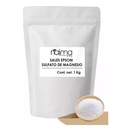 Naíma Sal Epsom Sulfato De Magnesio 1 Kilo